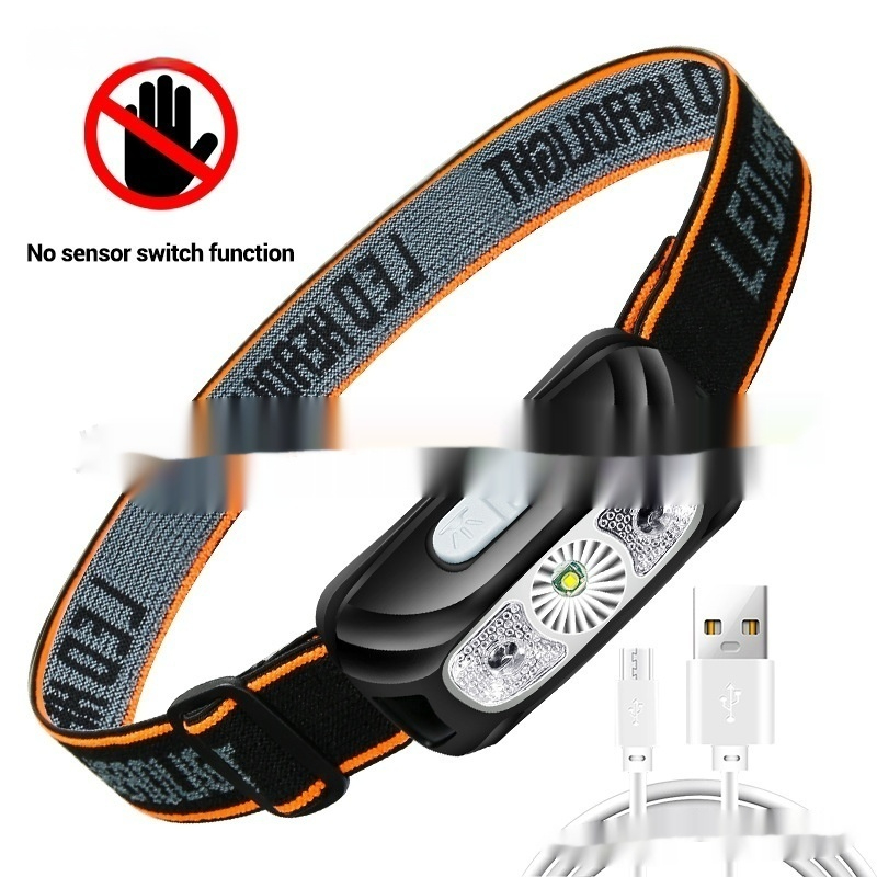 Charging Powerful Light Hand-Waving Waterproof Fishing Lamp Flashlight With Built-in Lithium Battery