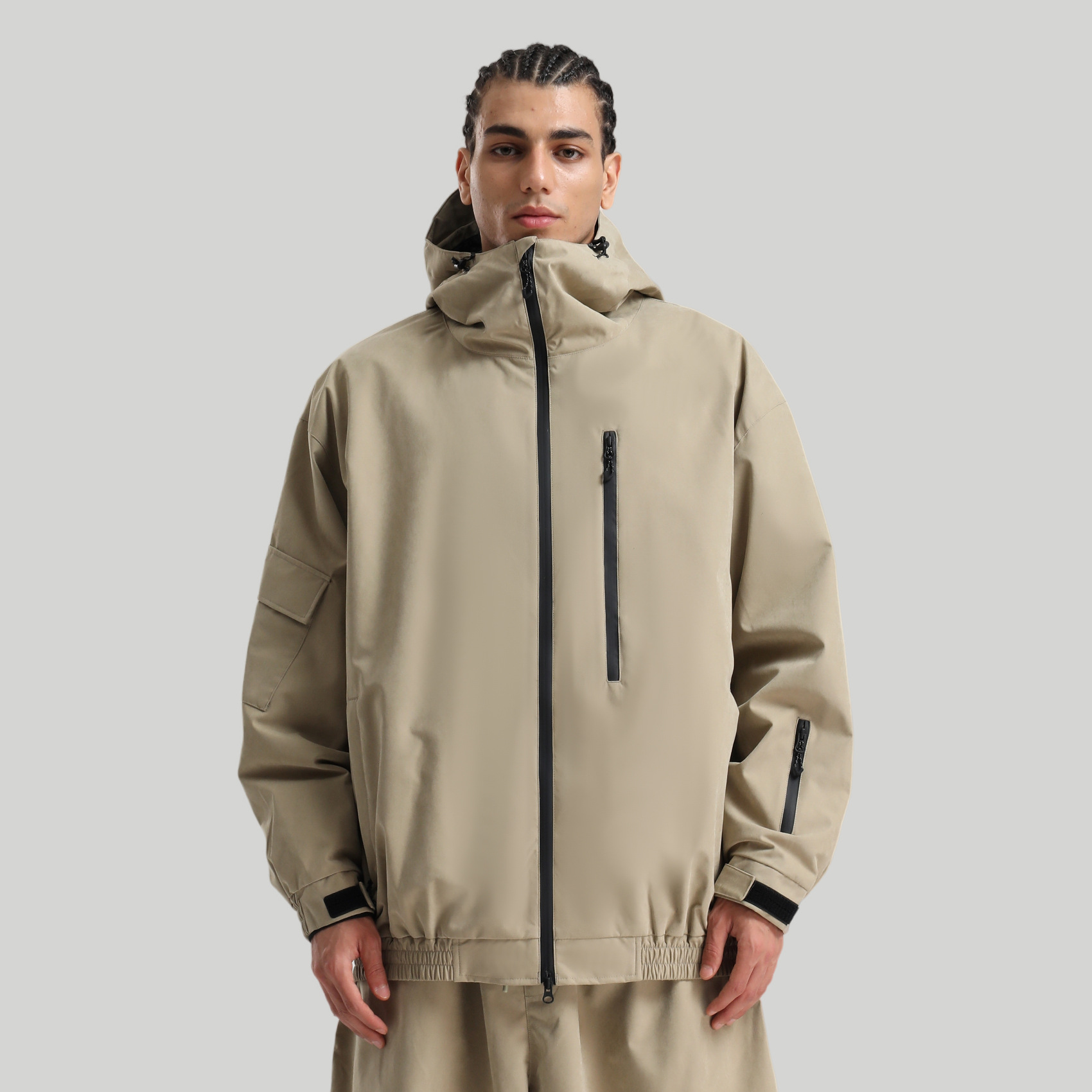 Loose Windproof Waterproof And Breathable Tooling Ski Suit