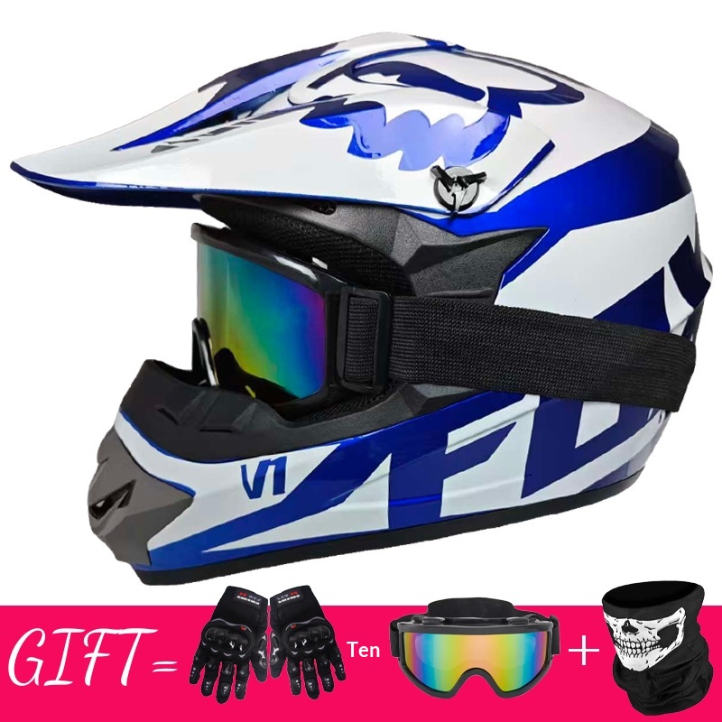 Yamamoto Off-Road Racing AM Mountain Bike Full-Coverage Off-Road Helmet