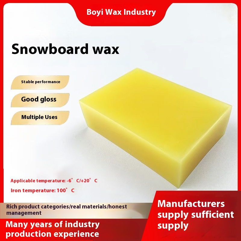 Veneer Double Plate Snowboard Wax Block