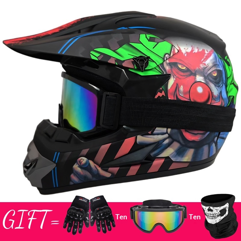 Yamamoto Off-Road Racing AM Mountain Bike Full-Coverage Off-Road Helmet