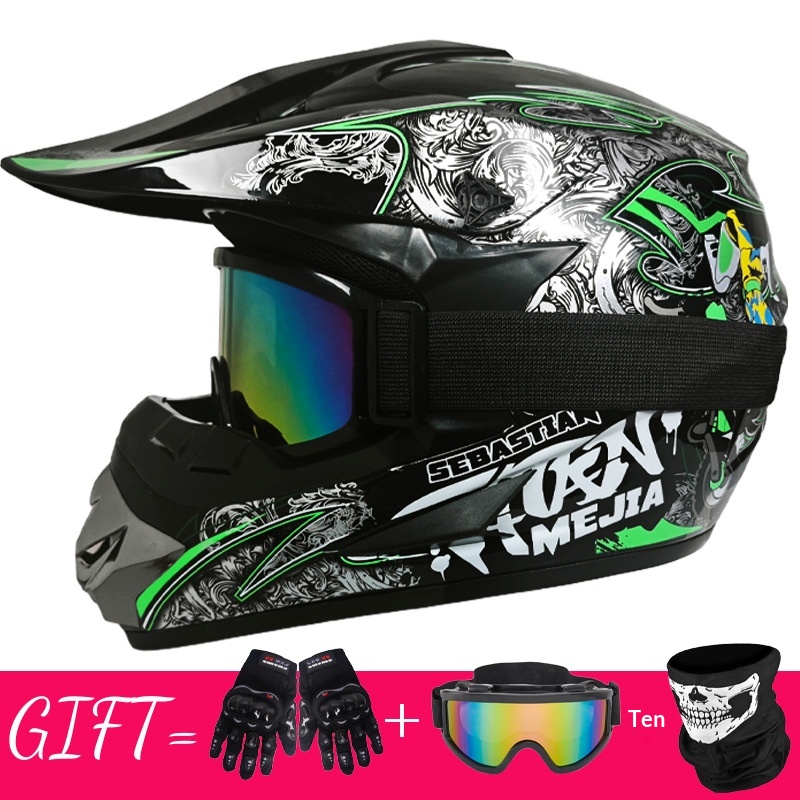 Yamamoto Off-Road Racing AM Mountain Bike Full-Coverage Off-Road Helmet