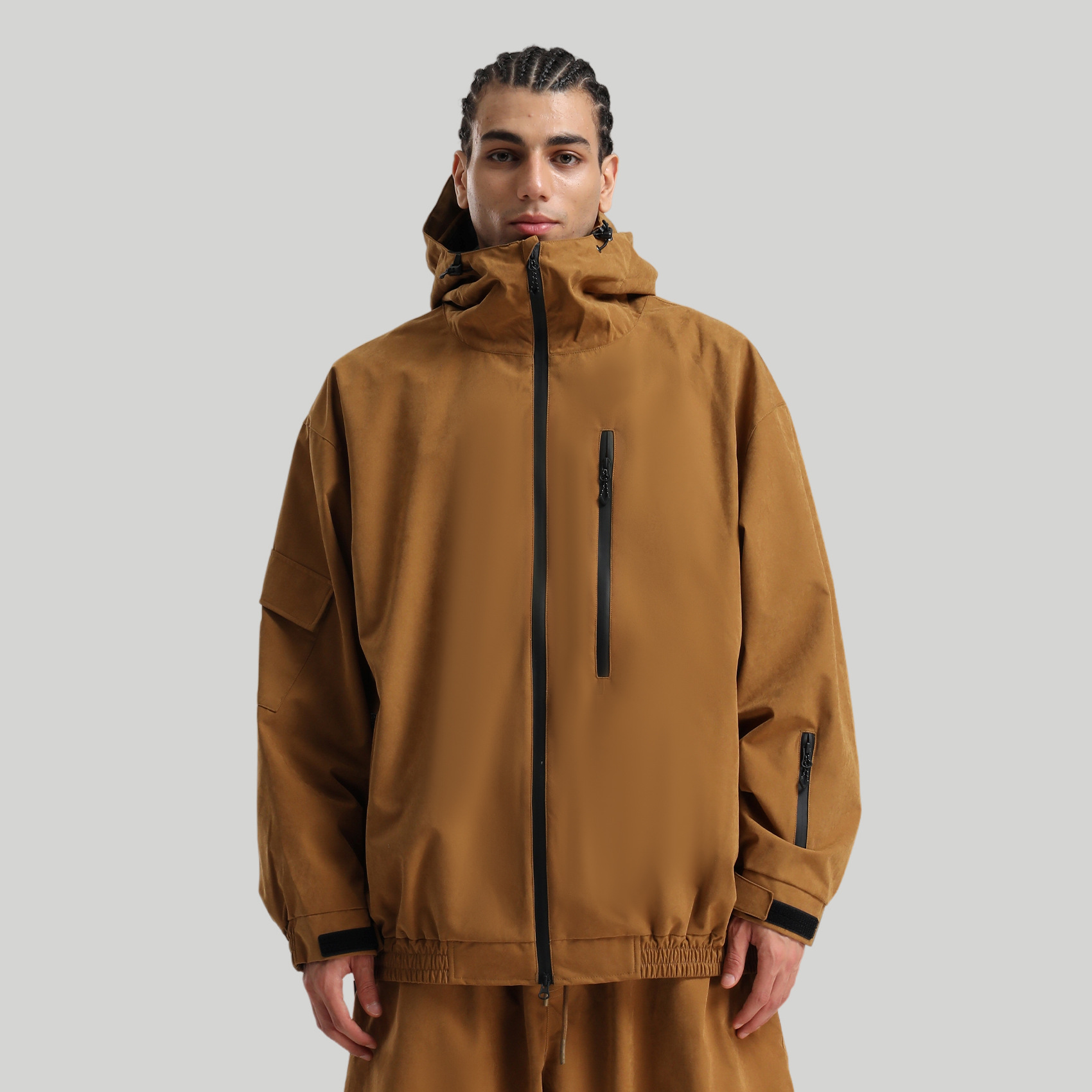 Loose Windproof Waterproof And Breathable Tooling Ski Suit