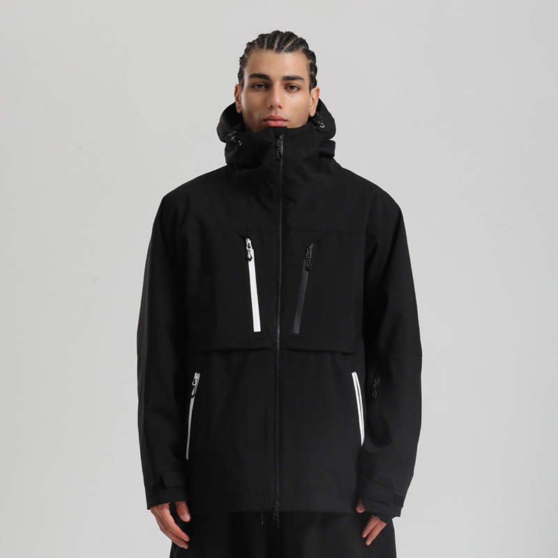Waterproof Padded Breathable Loose Ski Coat